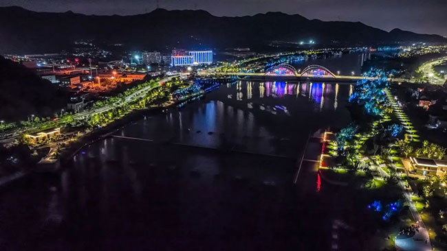 杭州富阳水上运动中心—北支江沿岸